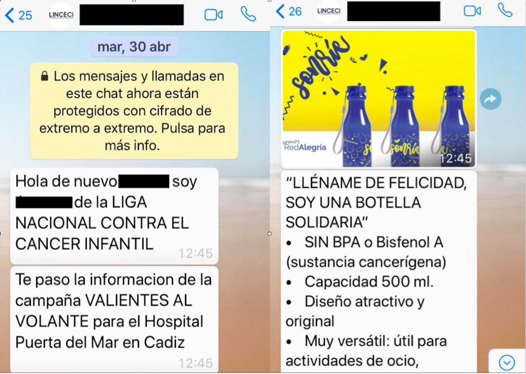 Así ha estafado la falsa asociación contra el cáncer infantil 'LINCECI' a 25 AMPAS de Cádiz Así ha estafado la falsa asociación contra el cáncer infantil 'LINCECI' a 25 AMPAS de Cádiz
