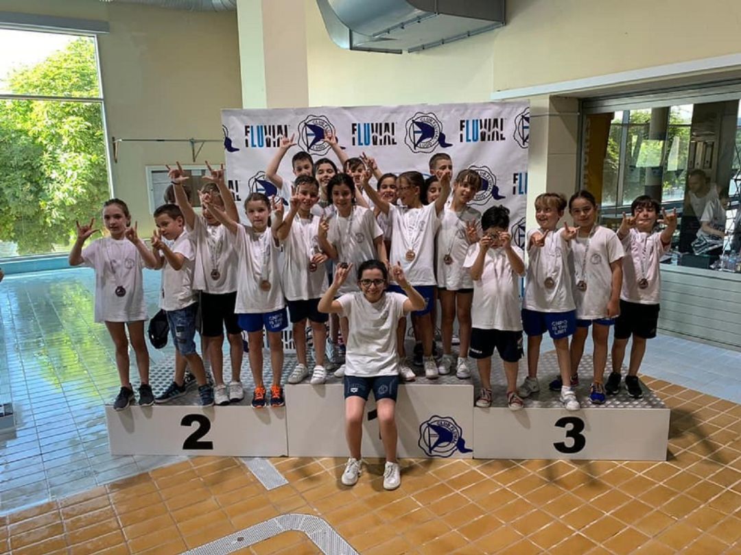 Club Natación Pabellón Ourense, campeones de la liga autonómica gallega Club Natación Pabellón Ourense, campeones de la liga autonómica gallega
