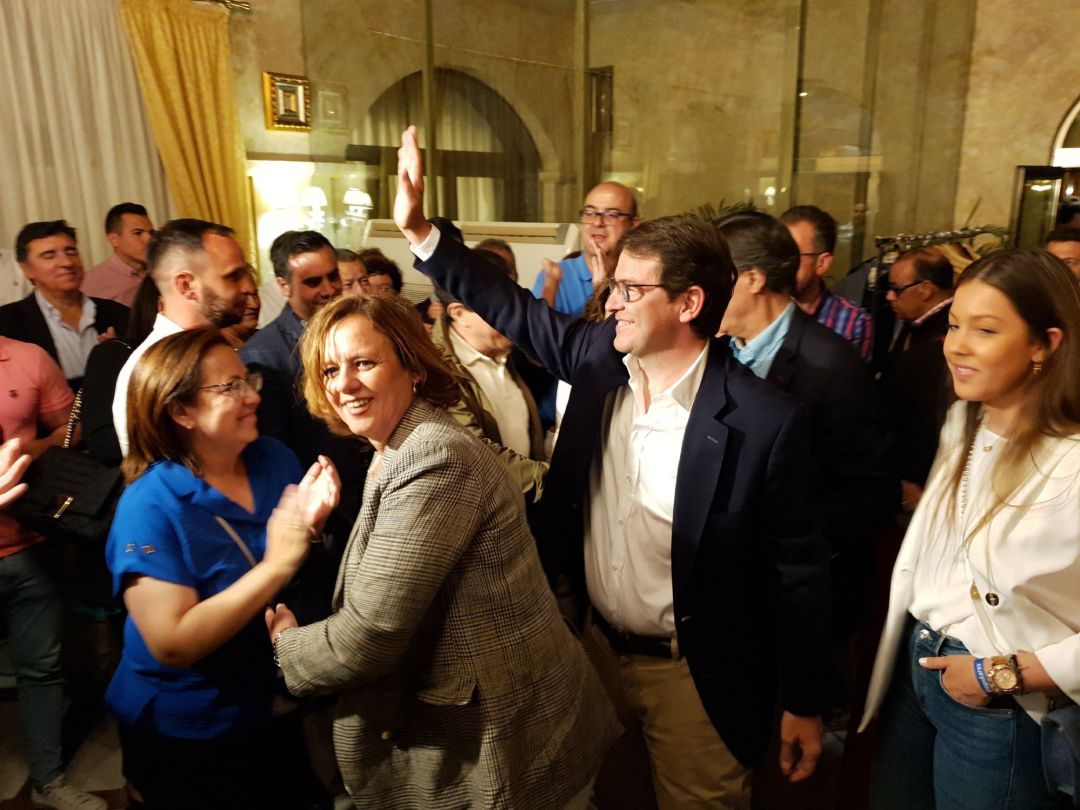 Alfonso Fernández Mañueco, tras conocerse los resultados de la noche electoral del 26 de mayo. Alfonso Fernández Mañueco, tras conocerse los resultados de la noche electoral del 26 de mayo.