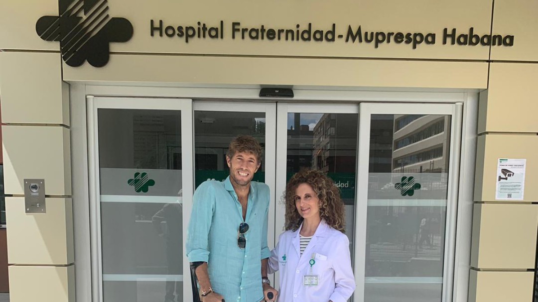 Escribano recibió el alta hospitalaria y ya se recupera en su domicilio