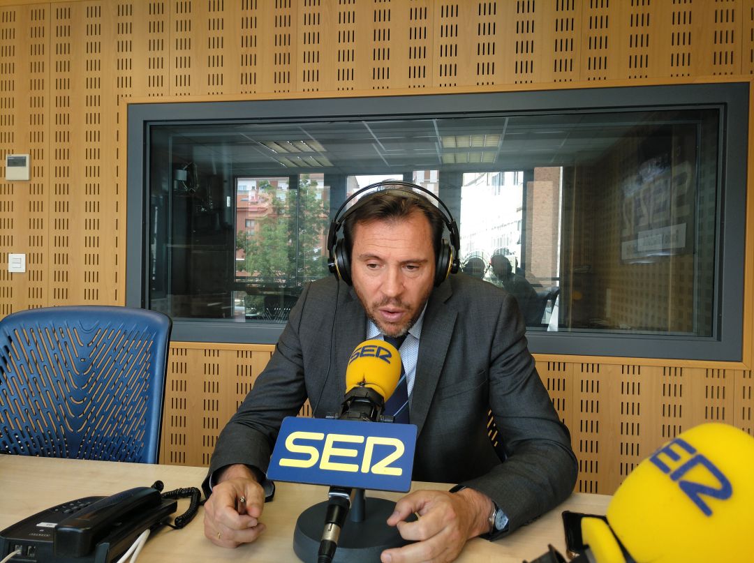 Óscar Puente hoy en los estudios de Radio Valladolid Óscar Puente hoy en los estudios de Radio Valladolid