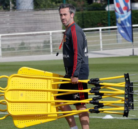 El seleccionador español Jorge Vilda. El seleccionador español Jorge Vilda.