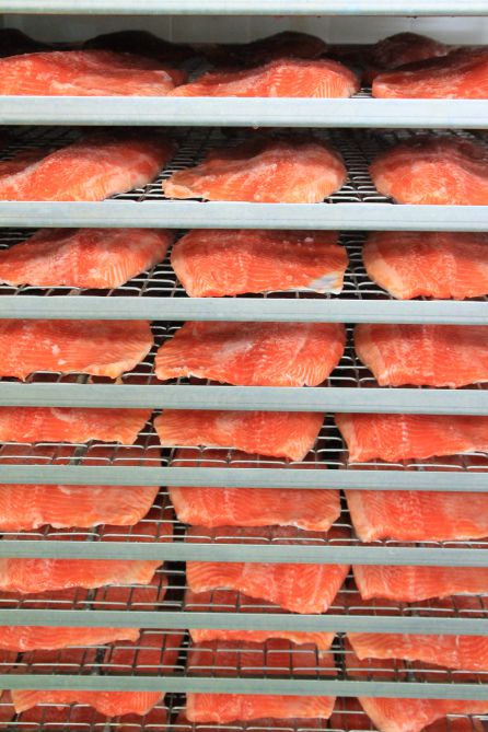 Salmones en salazón Salmones en salazón