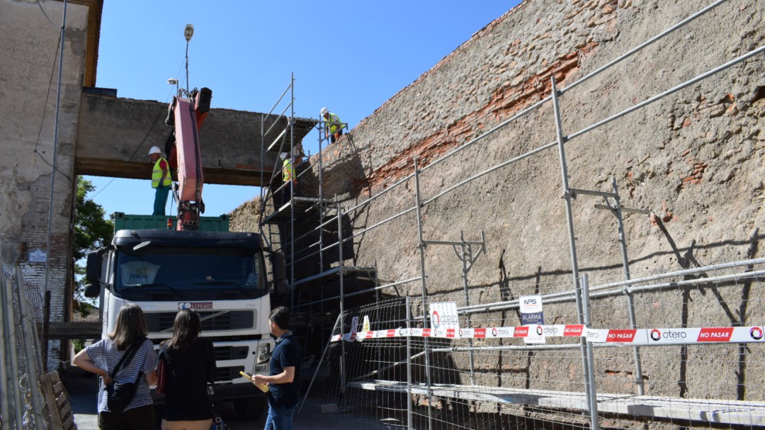 Comienzan los trabajos en la Alcazaba