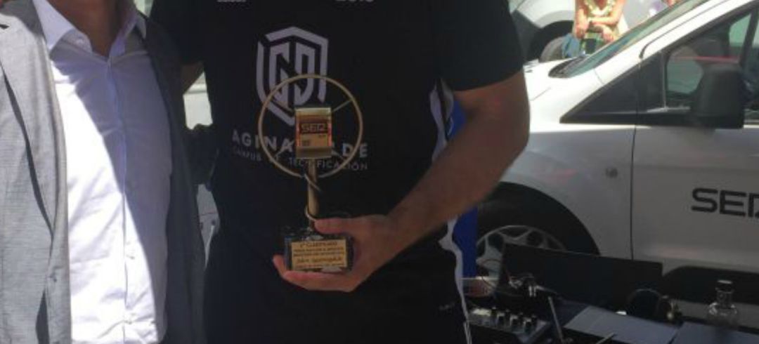 Imagen del Trofeo Radio Irun al mejor deportista que entregamos cada año Imagen del Trofeo Radio Irun al mejor deportista que entregamos cada año