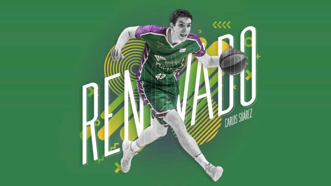 El Unicaja confirma que Suárez seguirá la próxima temporada
