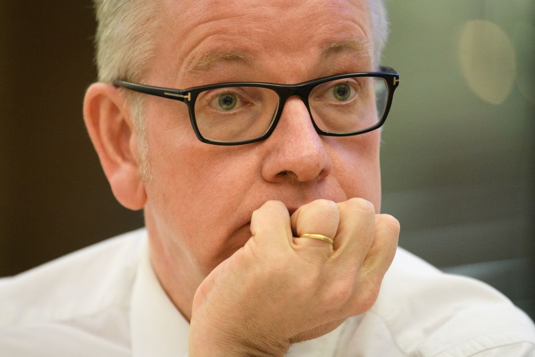 Michael Gove, ministro y aspirante a suceder a Theresa May. Michael Gove, ministro y aspirante a suceder a Theresa May.