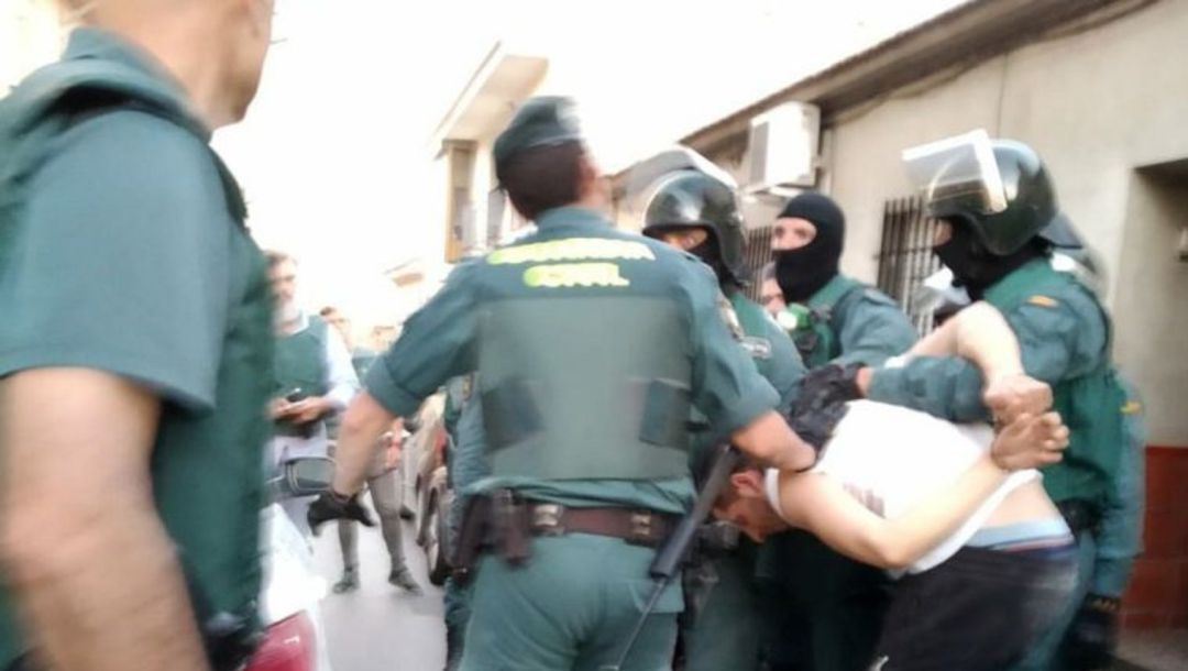 Momento de la detención Momento de la detención