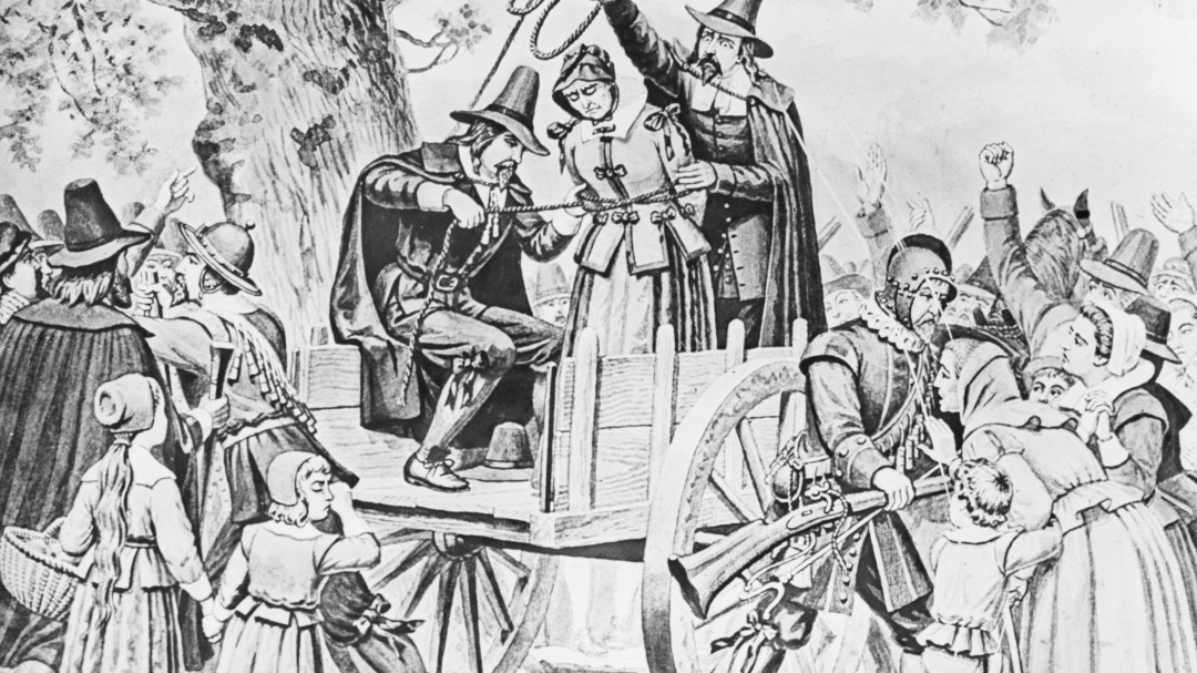 Bridget Bishop, condenada a muerte por brujería