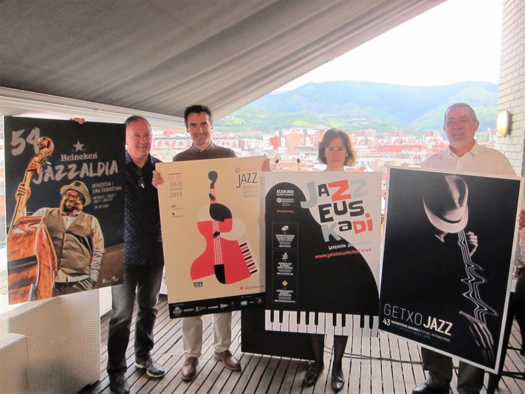 Presentación de la marca turística Jazz Euskadi 2019
Presentación de la marca turística Jazz Euskadi 2019