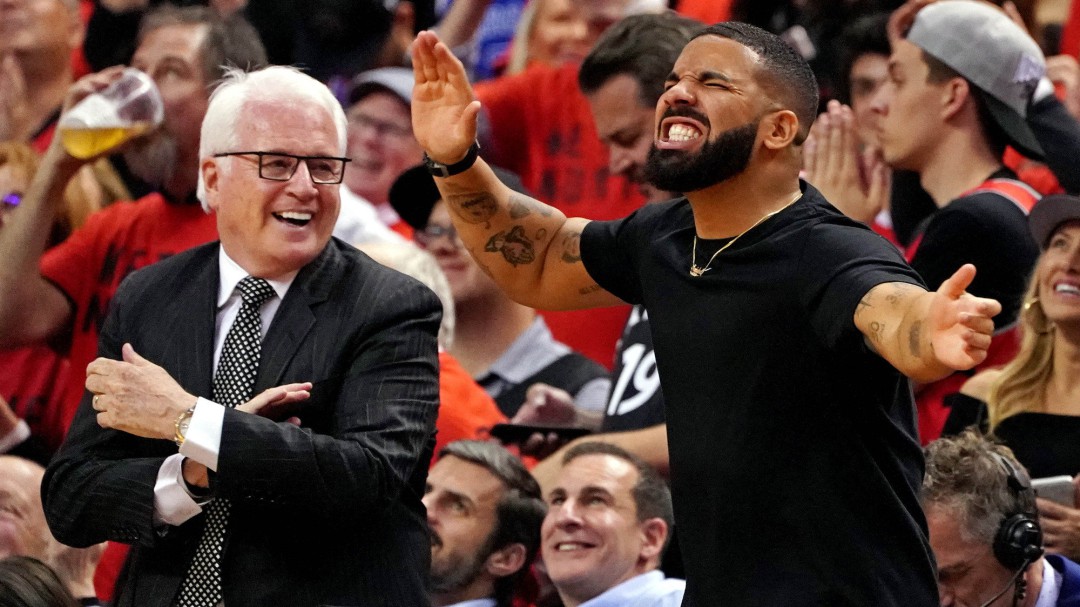 La inesperada reacción de Drake ante la lesión de Durant en la final de la NBA