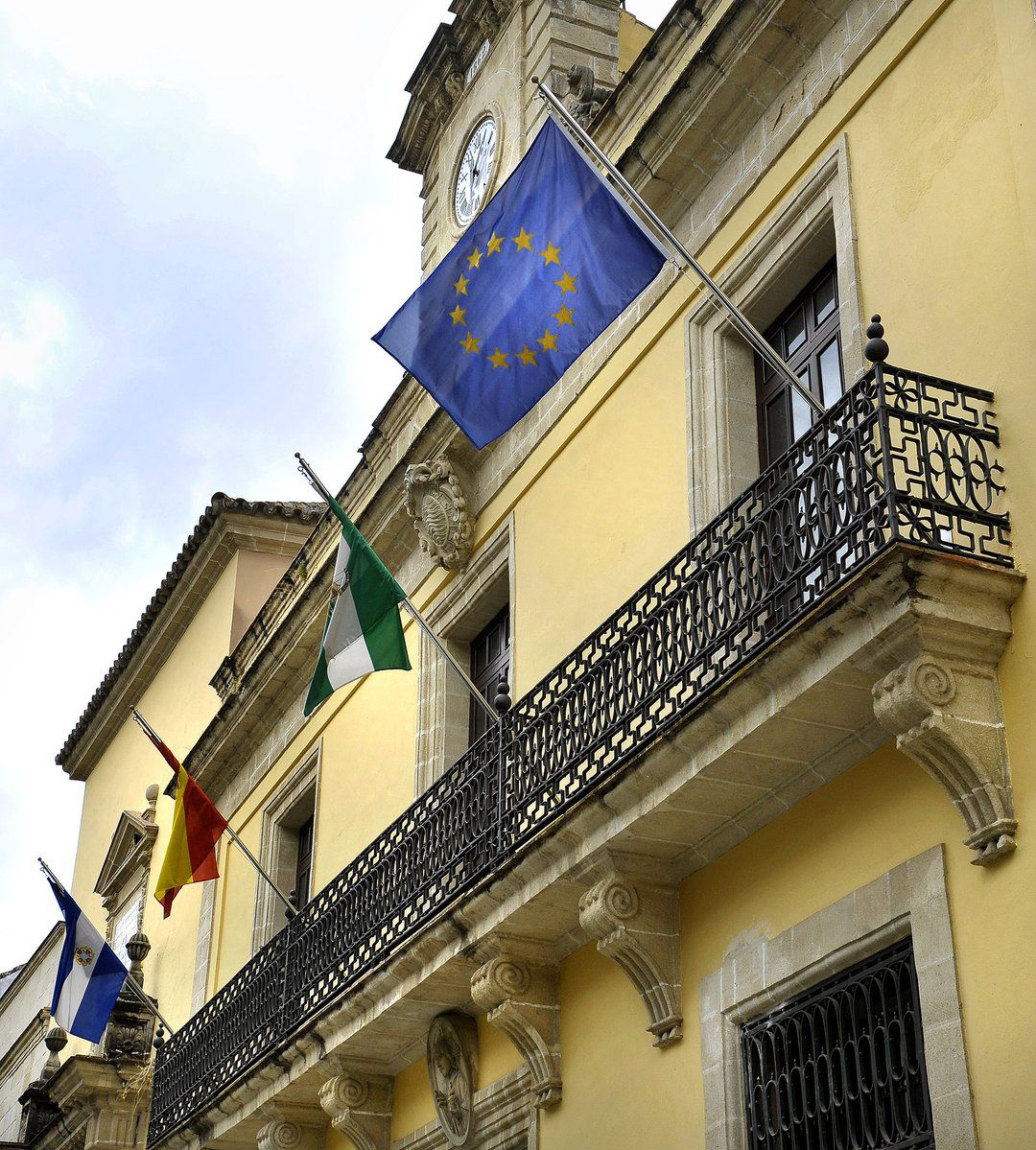 Fachada del Ayuntamiento de Jerez Fachada del Ayuntamiento de Jerez