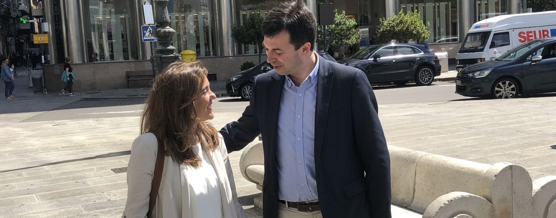 Gonzalo Caballero e Inés Rey, PSOE Gonzalo Caballero e Inés Rey, PSOE