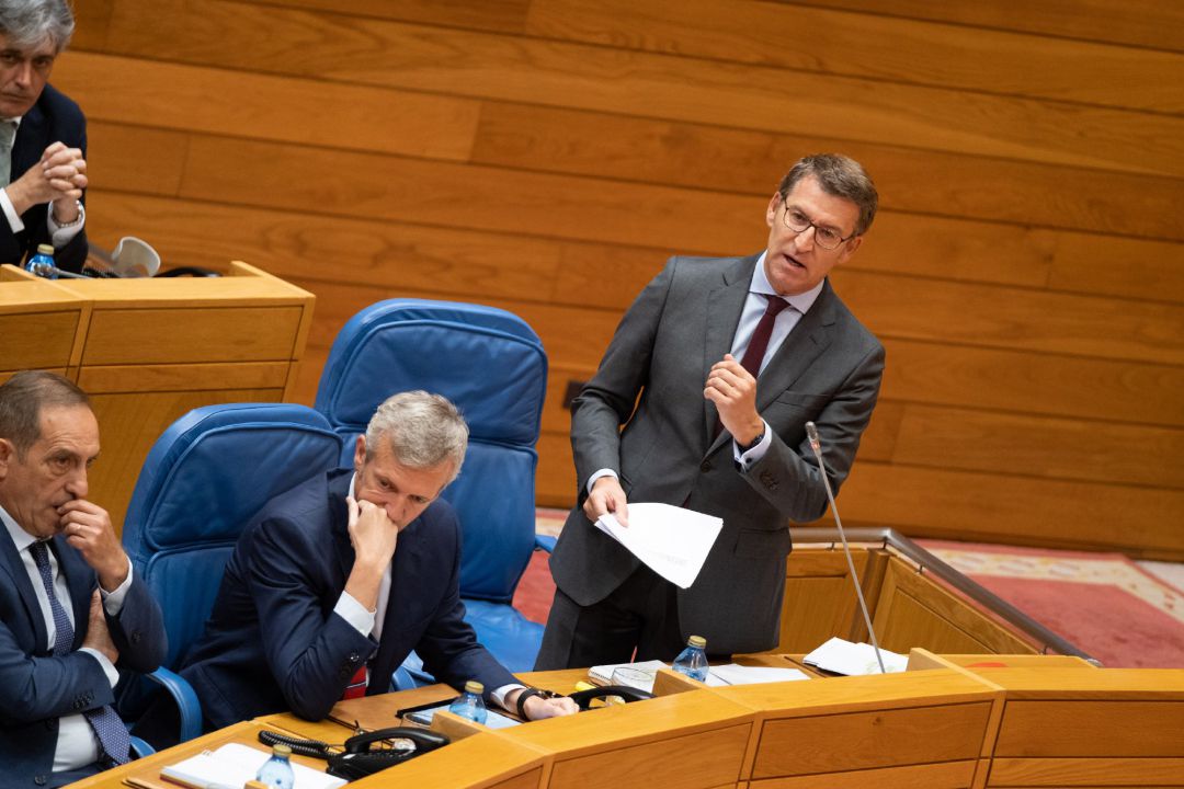 Feijoo: "Ya está bien de que el PSOE pueda gobernar cuando pierde" Feijoo: "Ya está bien de que el PSOE pueda gobernar cuando pierde"