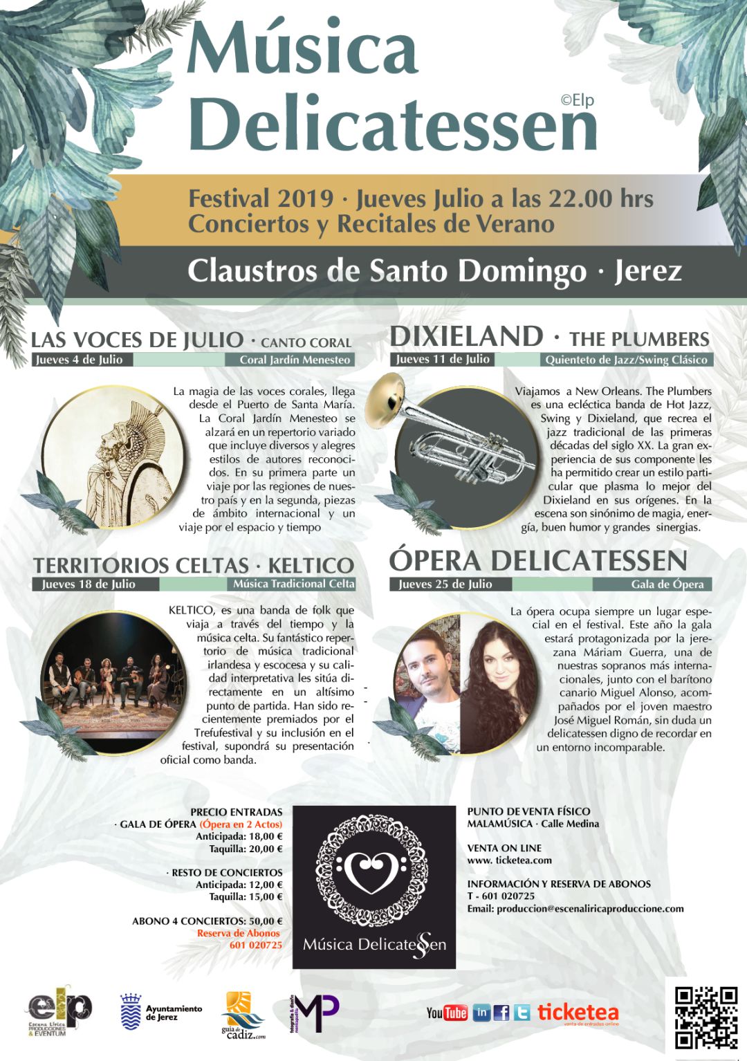 Cartel ciclo musical Cartel ciclo musical