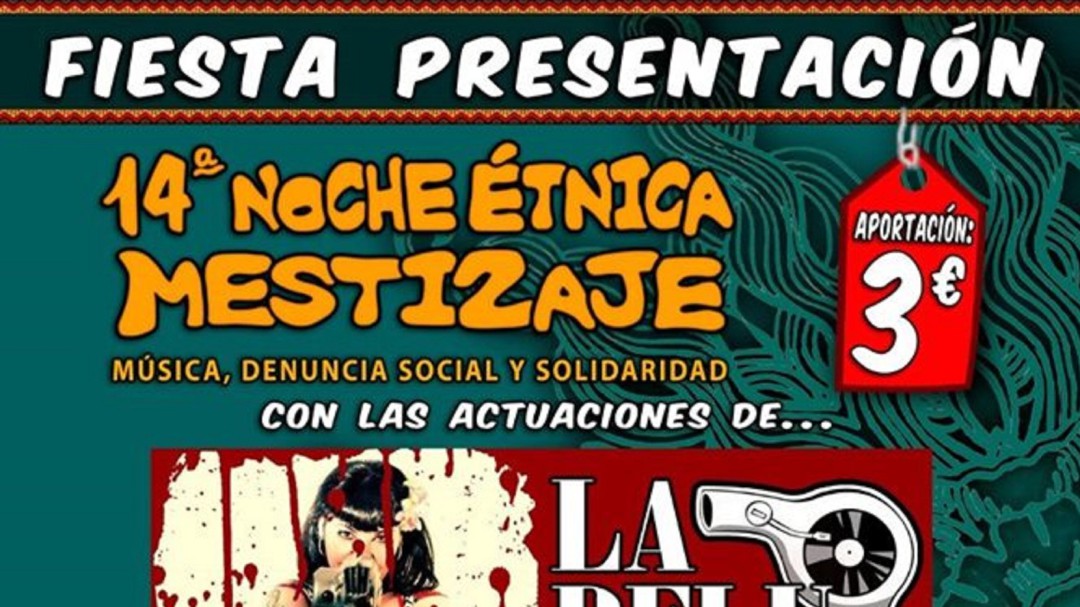 Sax calienta motores para su decimocuarta Noche Étnica Mestizaje