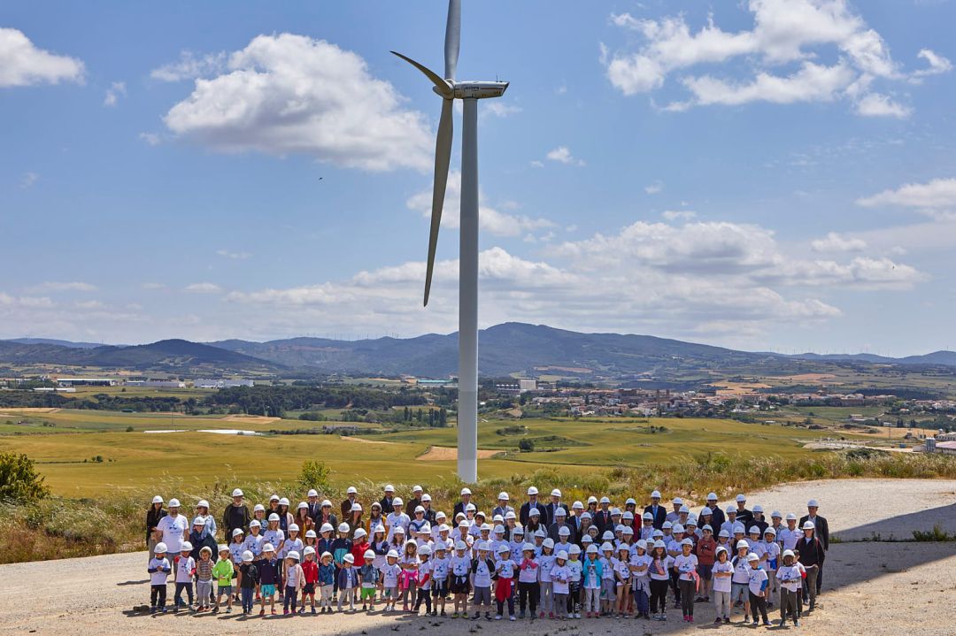 Barásoain recibe el Premio Eolo 2019 Barásoain recibe el Premio Eolo 2019