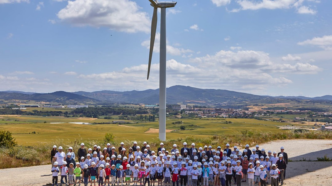 Barásoain recibe el Premio Eolo 2019