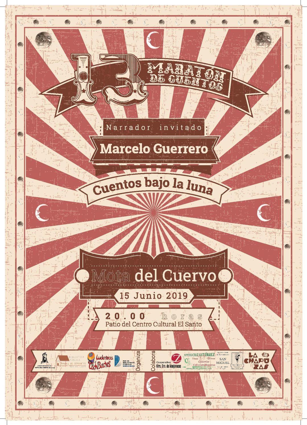 Maratón de "Cuentos bajo la Luna" de Mota del Cuervo. Maratón de "Cuentos bajo la Luna" de Mota del Cuervo.