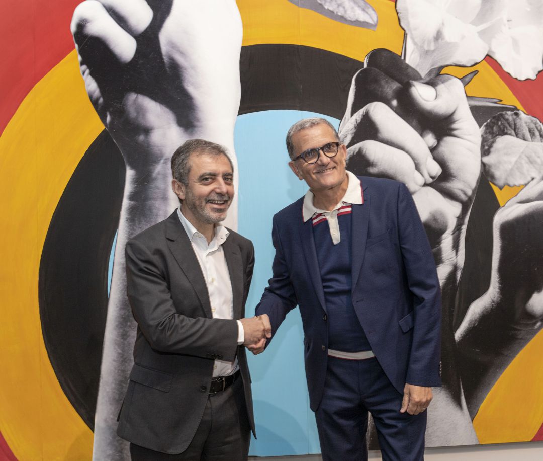 El director IVAM, José Miguel G. Cortés, (izda.) y el director del Museo Nacional Centro de Arte Reina Sofía, Manuel Borja-Villel El director IVAM, José Miguel G. Cortés, (izda.) y el director del Museo Nacional Centro de Arte Reina Sofía, Manuel Borja-Villel