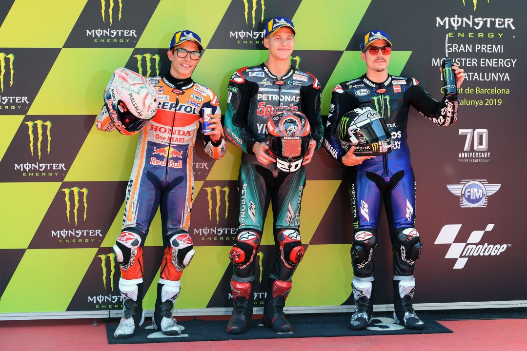 Quartararo, Márquez y Viñales saldrá los tres primeros Quartararo, Márquez y Viñales saldrá los tres primeros