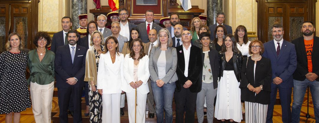 La nueva corporación municipal de María Pita La nueva corporación municipal de María Pita