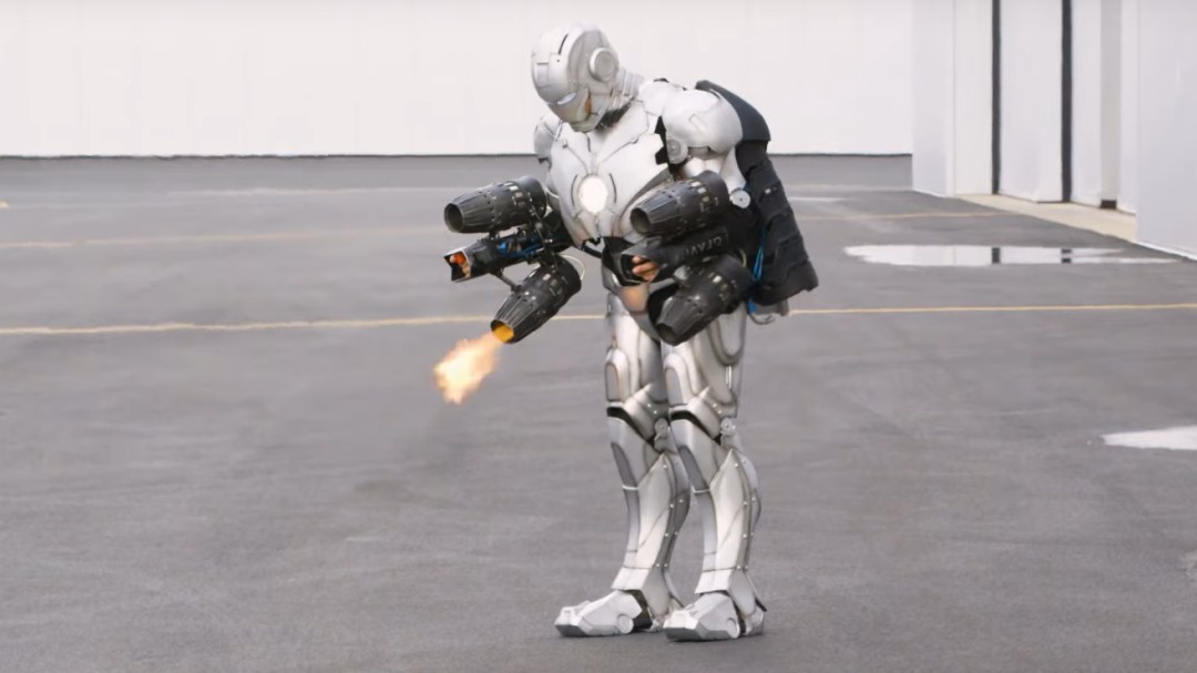 El traje de 'Iron Man' da el salto a la vida real: a prueba de balas y con capacidad para volar