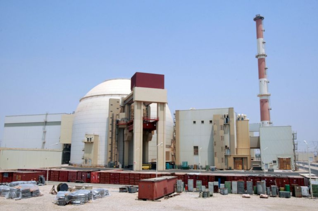 Una vista del reactor nuclear de Bushehr en Iran a 1.200 km al sur de Teheran Una vista del reactor nuclear de Bushehr en Iran a 1.200 km al sur de Teheran