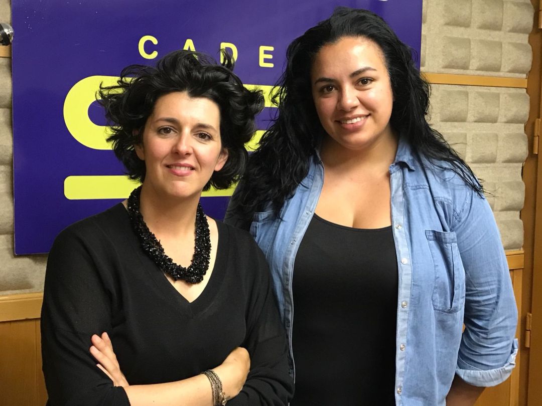 Baatriz Balbona y Tamara Fernández en los estudios de Radio Asturias - SER Baatriz Balbona y Tamara Fernández en los estudios de Radio Asturias - SER