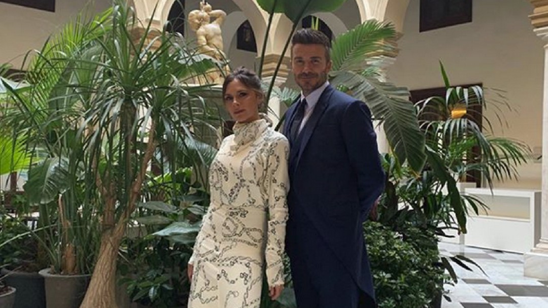 Los Beckham disfrutan de Sevilla