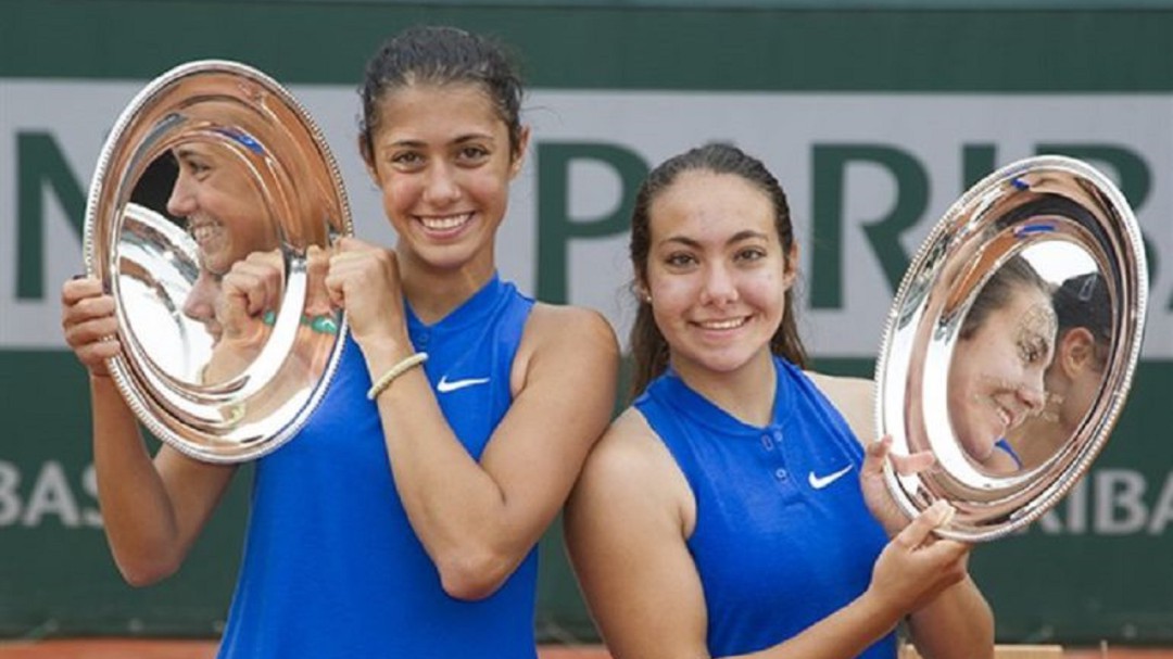 2016: Paula Arias vence el dobles júnior en Roland Garros