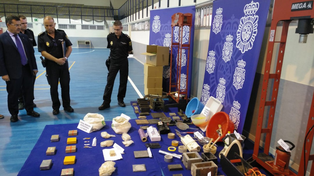 El mayor alijo de heroína intervenido