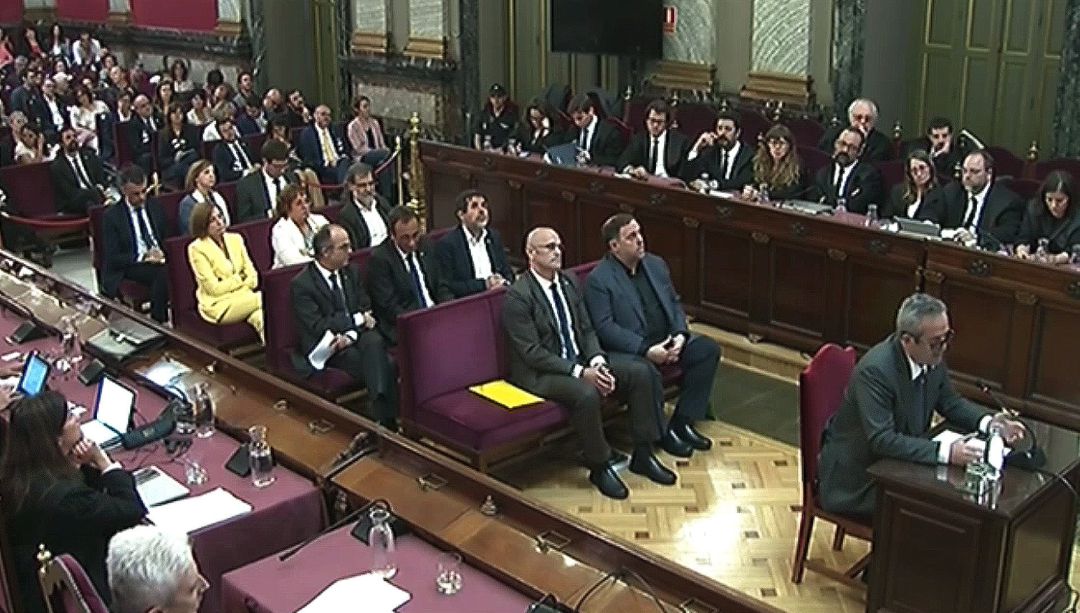 Última jornada del juicio del procés en el Tribunal Supremo Última jornada del juicio del procés en el Tribunal Supremo