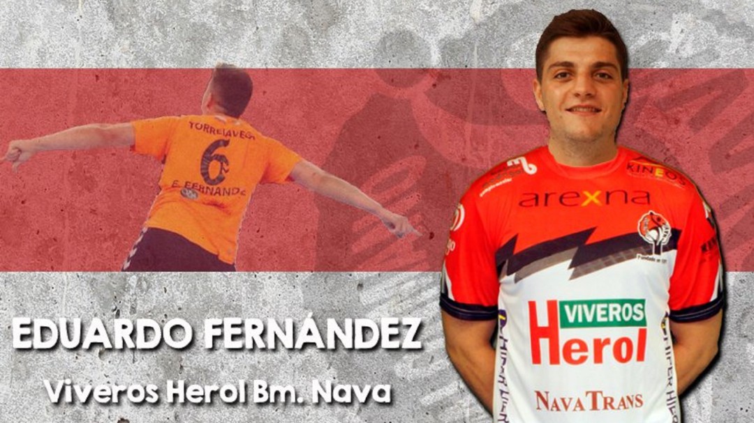 Eduardo Fernández se convierte en el tercer fichaje de Balonmano Nava