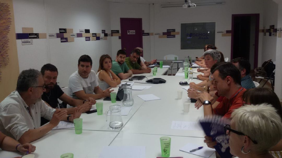 Reunión del Consejo Autonómico de Podemos Aragón Reunión del Consejo Autonómico de Podemos Aragón