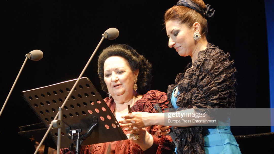 Montserrat Martí Caballé en concierto dentro de las actividades del Corpus