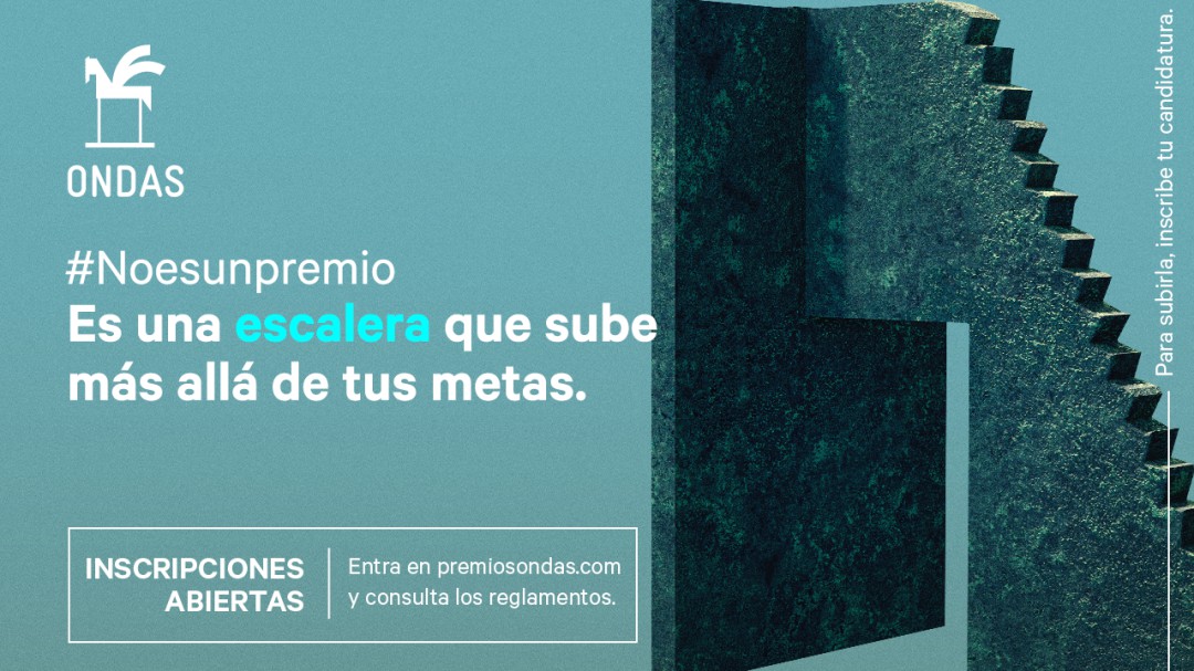 Abierto el plazo de inscripciones para los Premios Ondas 2019