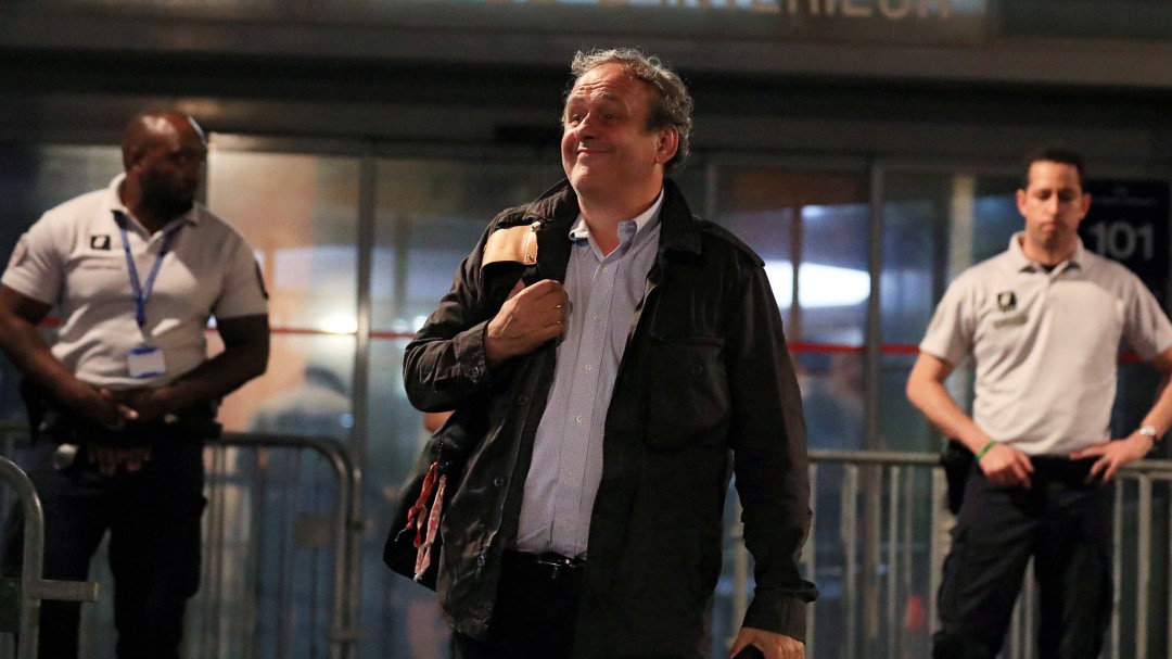 Platini, puesto en libertad tras 15 horas detenido