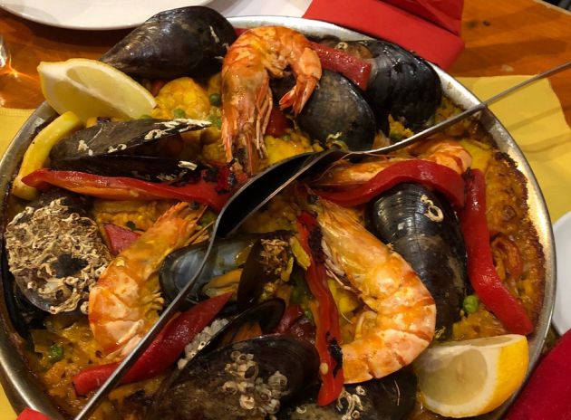 Paella de Hamburgo. Paella de Hamburgo.