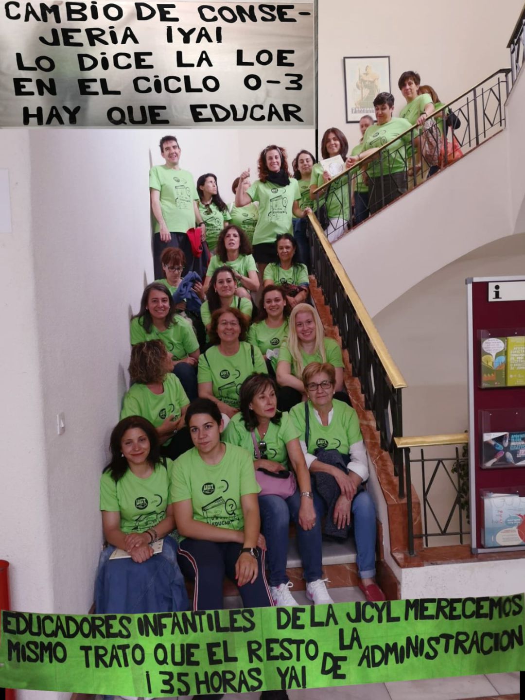 Las educadoras infantiles de 0-3 años exigen ser reconocidas como personal docente Las educadoras infantiles de 0-3 años exigen ser reconocidas como personal docente
