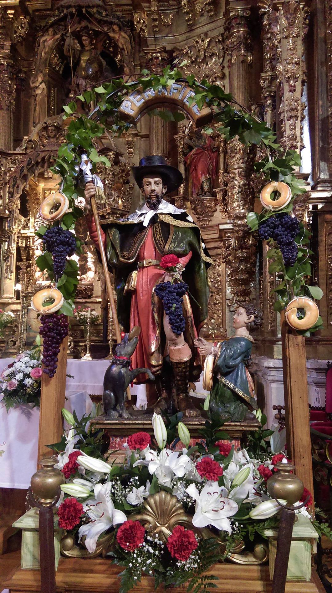 El patrón, San Roque, saldrá en procesión el domingo del Corpus El patrón, San Roque, saldrá en procesión el domingo del Corpus