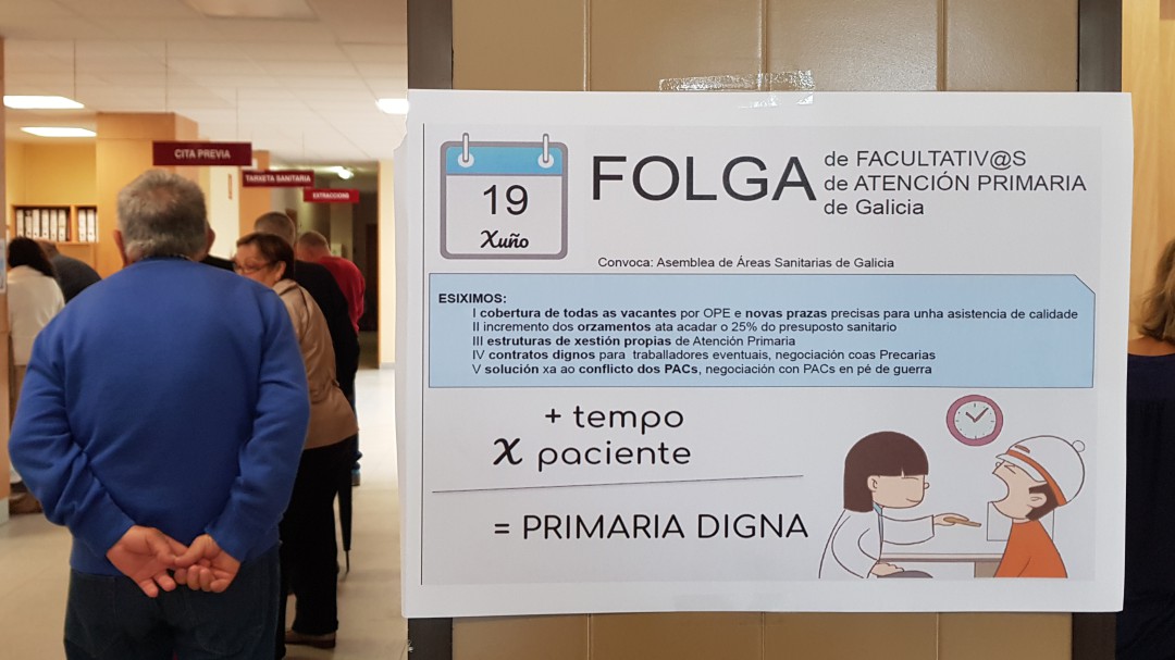 Huelga en Atención Primaria