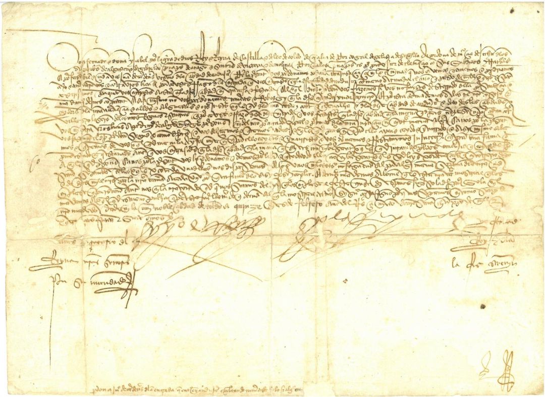 El documento más antiguo conservado en el Alcázar de Segovia habla de la historia de Andújar El documento más antiguo conservado en el Alcázar de Segovia habla de la historia de Andújar