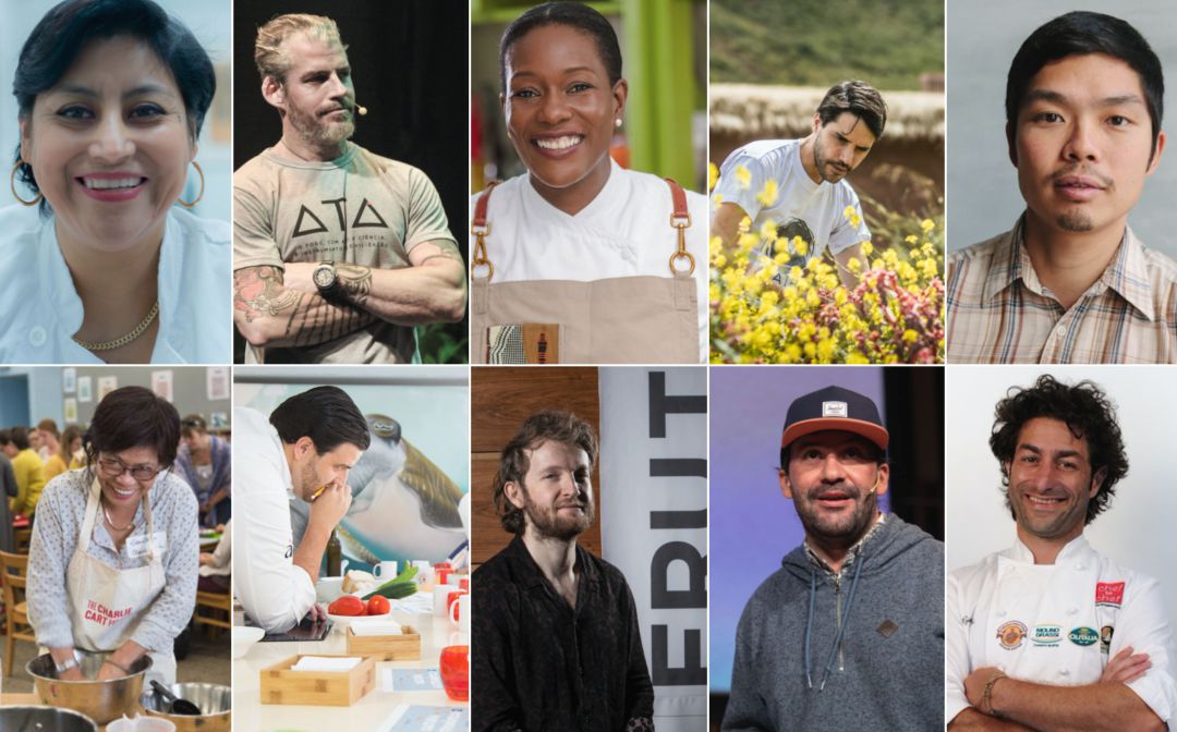 Los finalistas del Basque Culinary World Prize 2019. Los finalistas del Basque Culinary World Prize 2019.