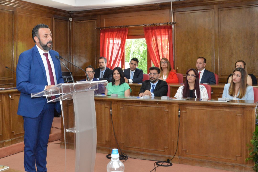 José Luis Blanco y su equipo de gobierno José Luis Blanco y su equipo de gobierno