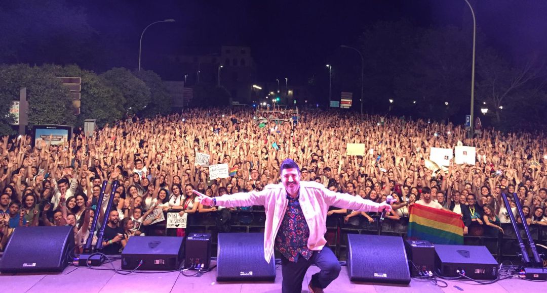 Tony Aguilar en 'LOS 40 POP Toledo' Tony Aguilar en 'LOS 40 POP Toledo'