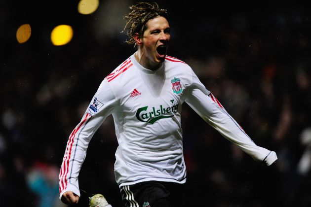 Fernando Torres durante su etapa en el Liverpool. Fernando Torres durante su etapa en el Liverpool.