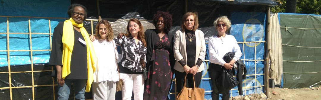 Acampa pola paz e o dereito a refuxio aborda Méndez Núñez la situación de las mujere Acampa pola paz e o dereito a refuxio aborda Méndez Núñez la situación de las mujere