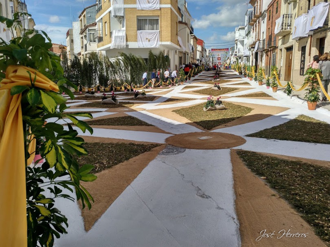Calle del Corpus de Villacarrillo en 2018 Calle del Corpus de Villacarrillo en 2018