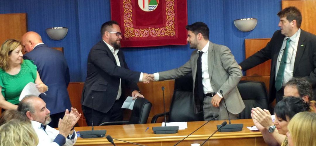 Jorge Alberto Campos, alcalde de Paracuellos de Jarama en el pleno de investidura Jorge Alberto Campos, alcalde de Paracuellos de Jarama en el pleno de investidura